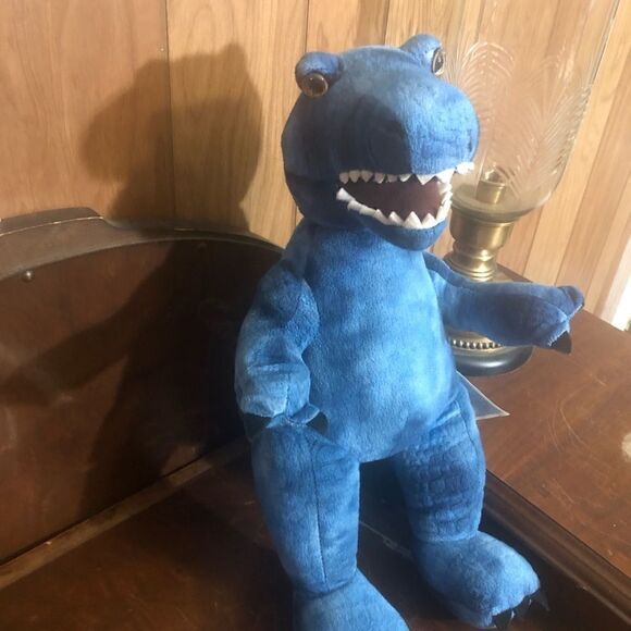 Build a Bear workshop T Rex. Blue. July 2017 - Picture 2 of 6